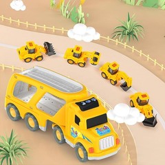 Veslier Construction Truck Toys for Boys Girls Age 1 2 3 4 5 6 Years…