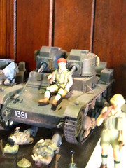 1/35 Mirage Hobby Polish WWII Version British Vickers E Mk A Twin Turret Machine