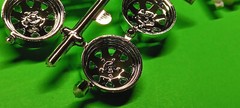 1977 Jeep Cj-7 1/24 Chrome Wagon Wheels Off Road Tires 4×4 Revell Dasiy Duke
