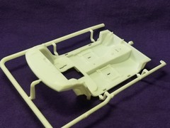 2021 Dodge Charger Hellcat INTERIOR FLOOR from 1:25 AMT Model Kit