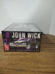 AMT JOHN WICK 1970 Chevy Chevelle SS Model Car Kit 1:25 Scale New In Sealed Box