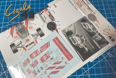 NEW Decals March 792 BMW F2 1979 1/43rd scale for Tameo Kits by Cigale43 CDS029