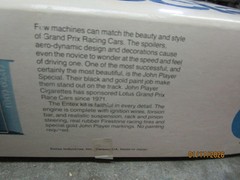 Entex John Player Special 1/8 Scale Model
