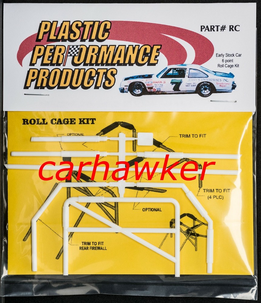 #RC – Early Stock Car Six Point ‘Roll Cage’ Kit with Options – 1/25 – PPP – LQQK