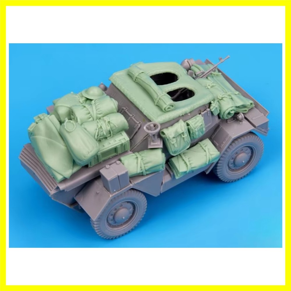 1/35 Scale Die-Cast Resin Model Assembled Kit Mk III Scot Car Accessories Set…