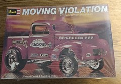 Revell 1/25 Willys Moving Violation Model Kit Factory Sealed
