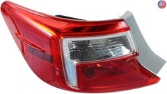 Tail Light Assembly Brake Lamp Left Driver Side Replacement for Camry 2012 2013