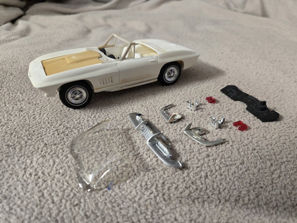 AMT 1967 Original Issue Chevrolet Corvette Roadster Restore or for Parts