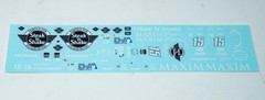 1/25 2015 Steak n Shake Dallara Honda Waterslide Decal sheets Indy Graham Rahal