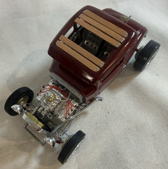 Lot of 5 Well Built Model Cars Junkyard – 1920s 1930s Custom Hot Rods, Revell