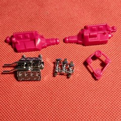 Tri Power Flathead Enhine Pie Wagon 1:24 Scale Model Car Part Atlantis