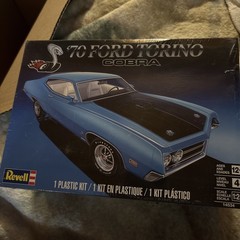 Revell 1:25 Scale 1970 Ford Torino Cobra Plastic Model Kit 14534