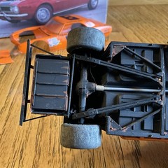Built Model Car, 1967 Chevy Camaro Vintage Style short track Race Car, 1/25