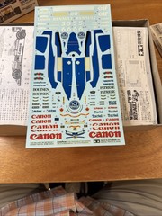 1/20 F1 Tamiya Williams Renault FW13B Grand Prix NIB