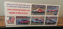 Richard Petty 1973 Dodge Charger Salvinos Jr Model 1/25th Scale New/ Sealed Box!
