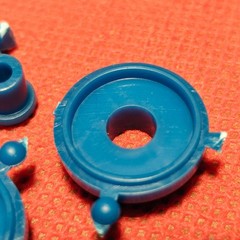 Stock Wheels & Hubs 1977 GMC Van 1:25 scale model car part Revell