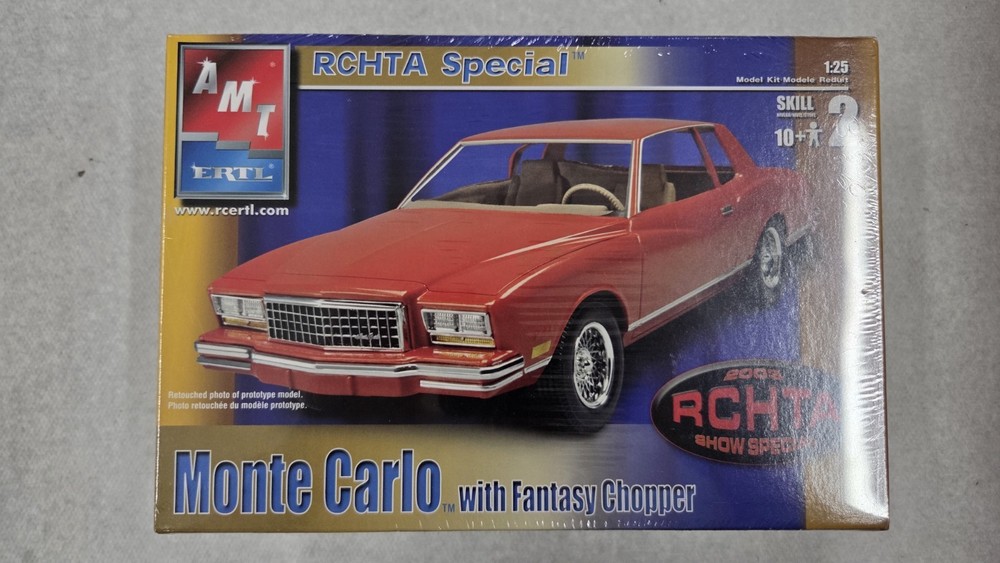 M21E AMT MONTE CARLO WITH FANTASY CHOPPER RCHTA SPECIAL Model Kit Factory Sealed