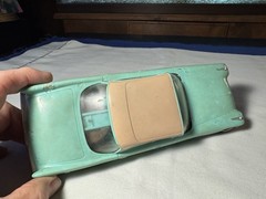 Vintage 1959 Promo Chrysler DeSoto Fireflite Friction Jo-Han Models Aqua Color