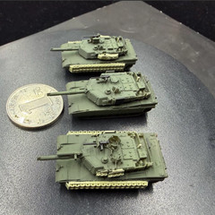 1:200 Scale M1A1 M1A2 Abrams Main Battle Tank Resin Model Kit