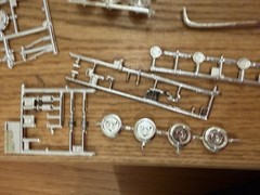 Unassembled Model Car Kit Parts Lot