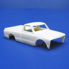 JFSL65 H:O scale 1968 Chevy pickup Jimmy Flintstone resin slot car body