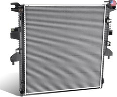 DNA MOTORING OE Style 1-Row Aluminum Cooling Radiator Compatible with 17-19