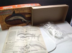 1985 Precision Trophy Kits XLINT COND – Fighting Blue Marlin  Kit No. F101-100