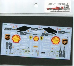Museum collection 1/20 Ferrari F60’19 Nürburgring P.W Decal for Tamiya JP 9951