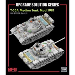 Rye Field Models RM-2055 1:35 T-55A Medium Tank Mod. 1981 Resin Kit
