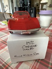 RARE Vintage MPC 1972 Red Chevrolet Corvette 454 Coupe Mille Miglia Dealer Promo