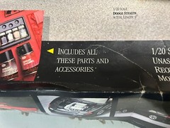 1991 Testors Dodge Stealth & Chevy S10, 1/20 Scale Model Kits, #986, Open Box