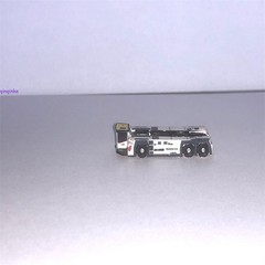 1:400 3d Printed Large Semi-trailer Refueling Truck Airport Static Diorama Model