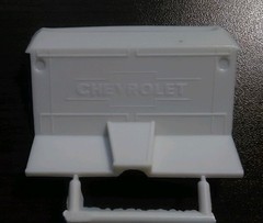 1967 Chevelle SS 1/25 interior tub Recaro bucket seat roll cage pro street drag