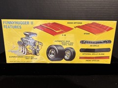 AMT 1565 FUNNYHUGGER II CAMARO FUNNY CAR MODEL KIT-NIB-1/25 SCALE
