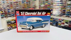 AMT 1957 Chevy Bel Air 1/25 Scale Plastic Model – Open Complete See Photos