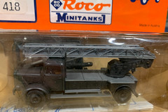 Rare Roco Minitanks #418 German WW2 Mercedes DL 22 Ladder Truck NIB Austria