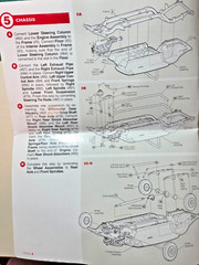 HIGHLY DETAILED CHASSIS,FRAME,SUSPENSION,EXHAUST MOBIUS 300B 1956 CHRYSLER 300B