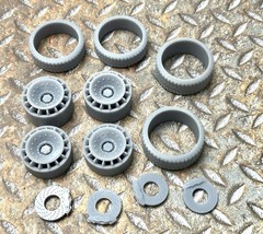 Resin 20 Inch: “Porsche Extreme Aero Disc”Model car Wheels/Tires 1/24 1/25 scale