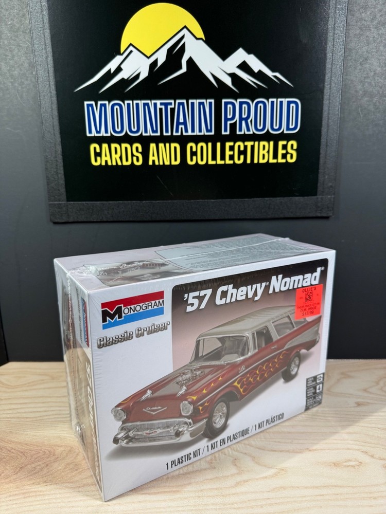 MONOGRAM CLASSIC CRUISER – ’57 CHEVY NOMAD – 1:24 SCALE KIT #85-0883 SEALED NIB