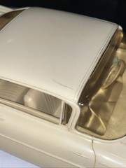 AMT Promo 1959 Pontiac Bonneville HT 1/25 White/Gold Knudsen Award FN-VF+