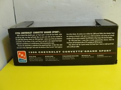 1996 Chevy Corvette Grand Sport AMT Ertl 1:25 Promo Dealer