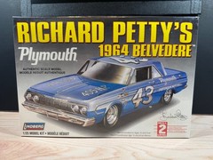 LINDBERG RICHARD PETTY’S 1964 BELVEDERE 1:25 SCALE KIT #72164 VINTAGE SEALED NIB