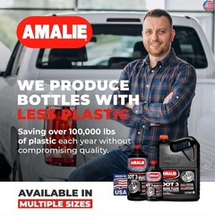 AMALIE DOT 3 Brake Fluid 12oz (160-65031-92), Heavy Duty Drum & Disc Brake