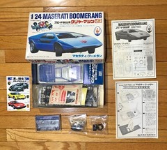 MASERATI BOOMERANG CLEAR BODY MODEL 1/24 MODEL KIT IMAI