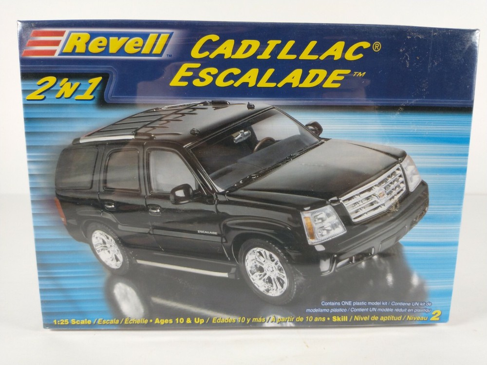 Cadillac Escalade 2 ‘n 1 Stock or Custom SUV Revell 1:25 Model Kit # 85-2189