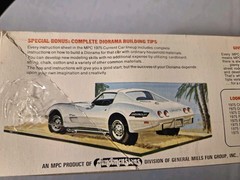 Vintage MPC 1/25 1975 CORVETTE COUPE CUSTOMIZING 1-7505 FACTORY SEALED 70s MINTY