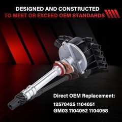 Ignition Distributor Compatible with Chevy GMC Vortec 5.7L 5.0L V8 305 5.7L V8