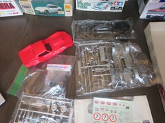 Mini Craft Chevy Corvette Sealed Inside 1/24