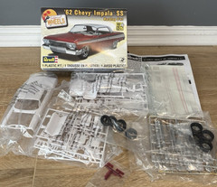 Revell 1962 62 Chevy Impala SS 409 Model Car Kit Sealed New California Wheels