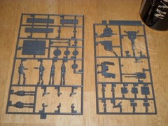 WW#2, GERMAN Sd. Kfz.7/1, 8 TON HALF TRACK QUAD 20mm AA. Plastic Model Kit, 1/72